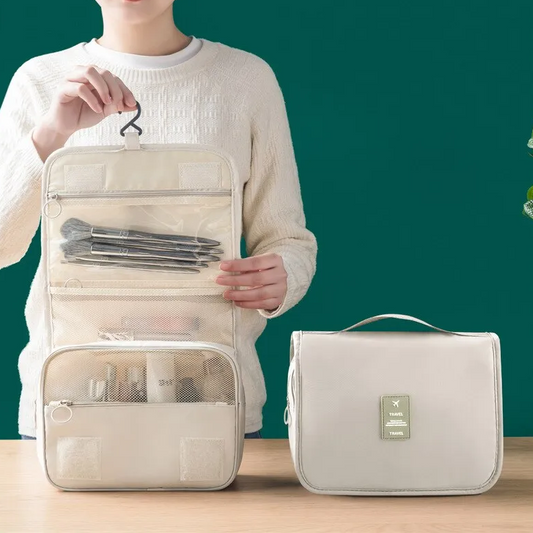 Hängande travel sminkväska