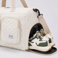 Quiltad weekendväska med skofack