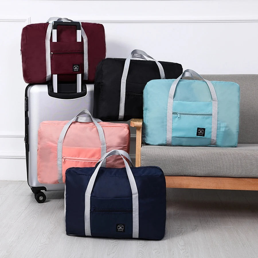Vikbar Resväska – Rymlig Weekendbag i Nylon